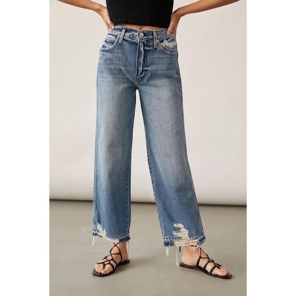 AMO Sophie crop destroyed jeans 24 - Picture 4 of 11